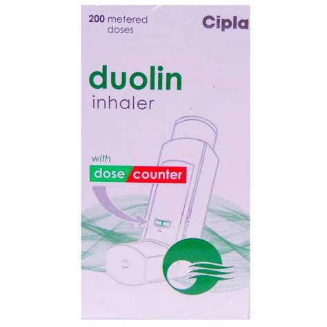 Duolin Inhalers Ipratropium Bromide And Salbutamol Inhaler X Mdi