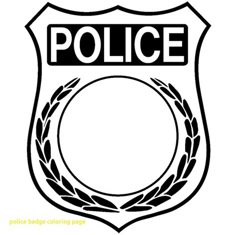 Police Badge Drawing at GetDrawings | Free download