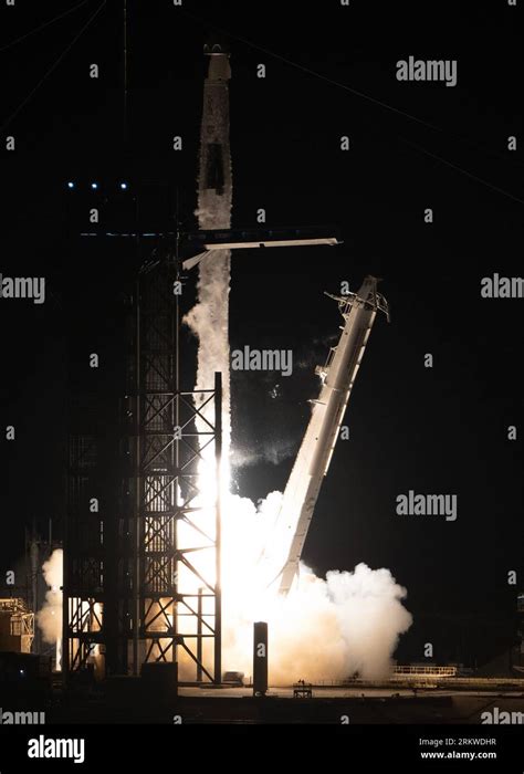 Kennedy Space Center United States 26th Aug 2023 A SpaceX Falcon 9