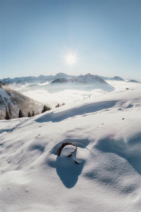 Winter in the Allgäu Alps, Germany [2934×4401] – Wallpaperable