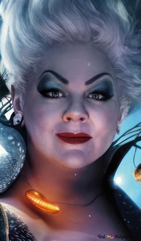 Ursula From The Little Mermaid 4k Wallpaper Download