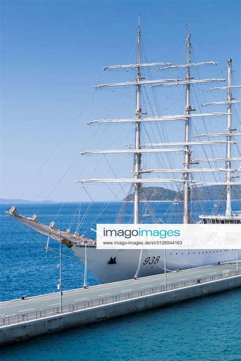 The Algerian Training Ship El Mellah Docks At Port In Split The