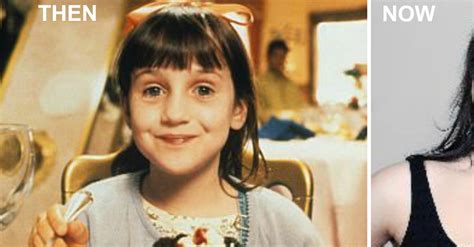 The Girl Who Starred In 'Matilda' Looks DRAMATICALLY Different Today ...