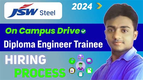 Jsw Steel Hiring Process For 2024 Batch। Jsw Steel Diploma Engineer