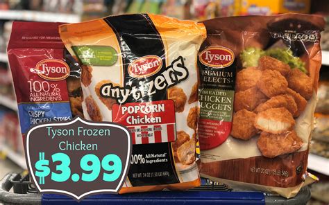 Tyson Frozen Chicken ONLY $3.99 at Kroger (Reg $7.49)!! - Kroger Krazy