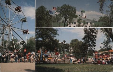 Bay Beach Amusement Park Green Bay Wi Postcard