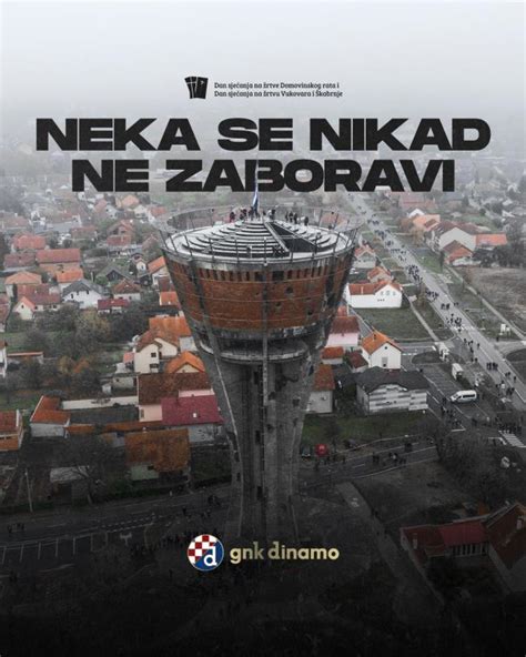 Neka se nikad ne zaboravi Vukovar i Škabrnja Dinamo Zagreb