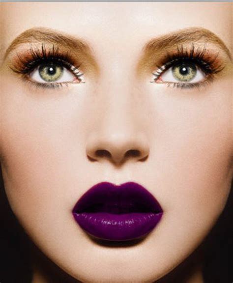 Fashionable Purple Lipstick Makeup Ideas Styles Weekly