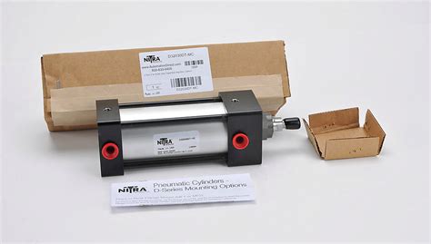 Pneumatic Cylinder Nfpa Tie Rod In Bore In Stroke Pn D Dt Mc