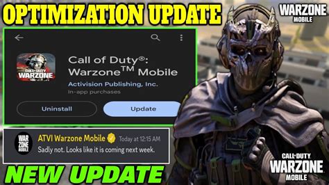 Warzone Mobile New Update New Optimization Update Coming For Android