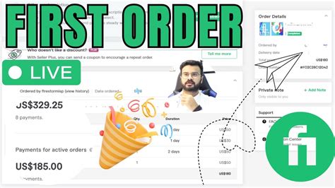 Live Proof How To Get First Order On Fiverr ️ Fiverr First Order In 24hrs Youtube