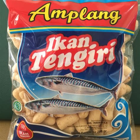 Jual AMPLANG IKAN TENGGIRI PRODUKSI UD HARMAS SAMARINDA BERAT 200 GRAM