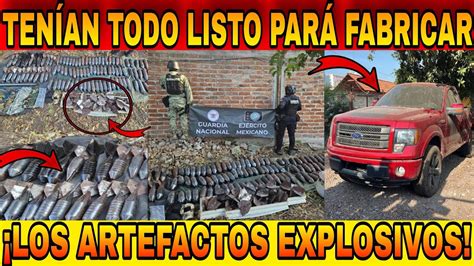 Decomisan M S De Contenedores De Explosivos En Cateo Del Ej Rcito