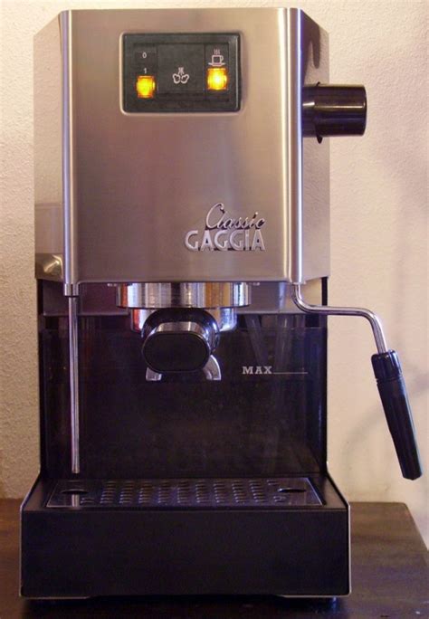 Gaggia Classic Coffee – KaffeeWiki - die Wissensdatenbank rund um ...