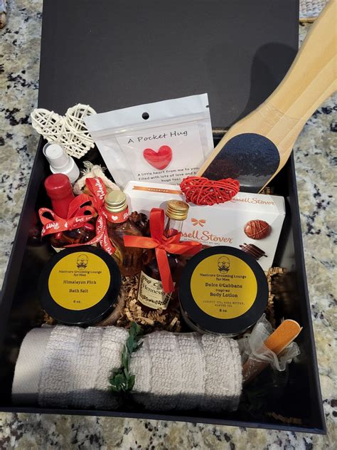 Valentines Day Gift Box For Men Etsy