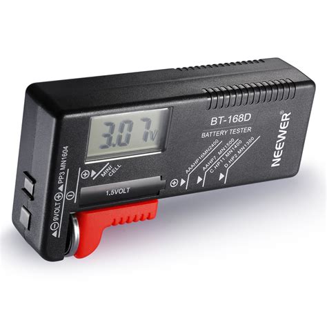 Neewer Bt D Digital Battery Tester Volt Checker For Aa Aaa C D V