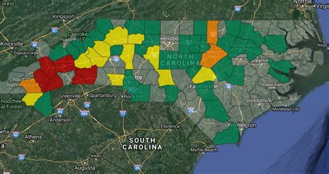 Duke Power Outage Map Nc - Map