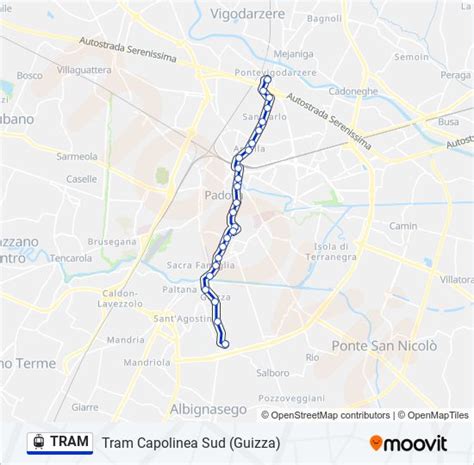 Linea Tram Orari Fermate E Mappe Tram Capolinea Sud Guizza