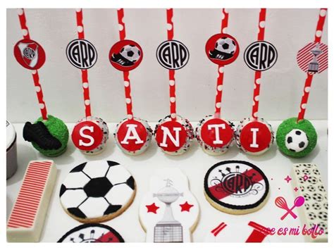 Pasteleria Tem Tica River Plate A O En Mesa De Dulces