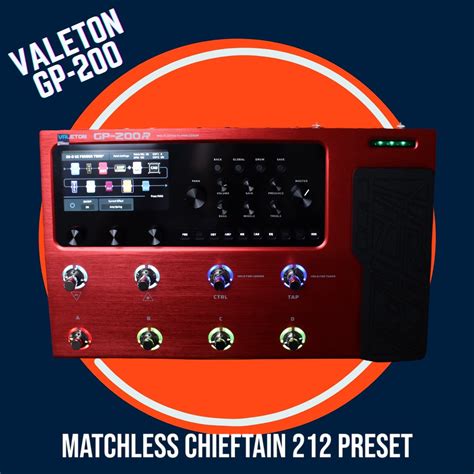 Valeton GP 200 Matchless Presets Guitar Emerge