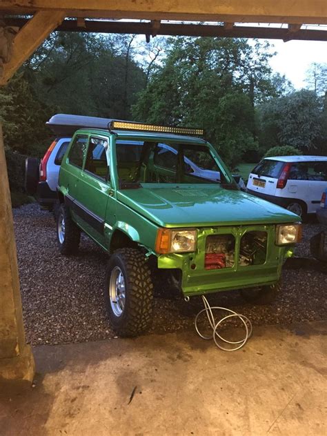 1988 Fiat Panda 4x4 Sisley Modified Greenlaner Retro Rides