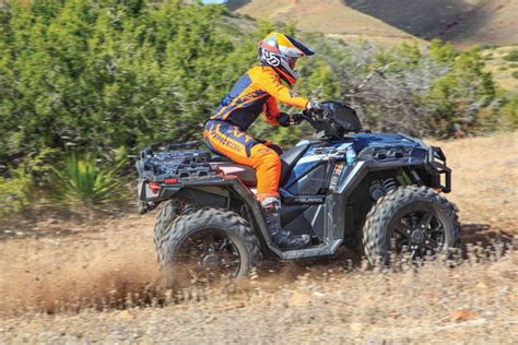 Atv First Test Polaris Sportsman Xp Ride Command Edition