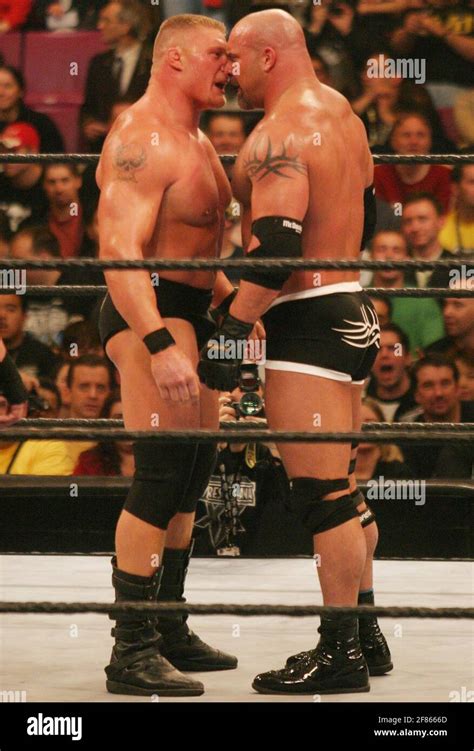 Bill Goldberg Vs Brock Lesnar