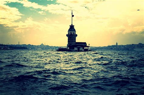 HD Wallpaper Kiz Kulesi Maiden S Tower Istanbul Turkey Wallpaper