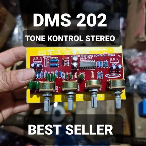 Jual Kit Pcb Tone Kontrol Stereo Lm324 Dms 202 Platinum Shopee Indonesia