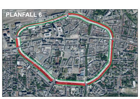 F R Dortmunds Radwall Fallen Fahrspuren Und Parkpl Tze Weg Umbau F R