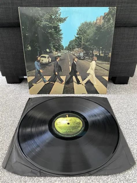 The Beatles Abbey Road Uk 1st Pressing Revised Cover Stereo 12” Lp