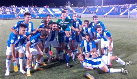 El CD Leganés gana el XXXVII Trofeo Villa de Leganés primer encuentro