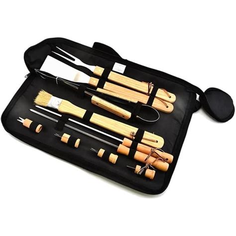 Ensemble D Outils De Barbecue 10 Pcs BBQ Grill Ustensil Outils Ensemble