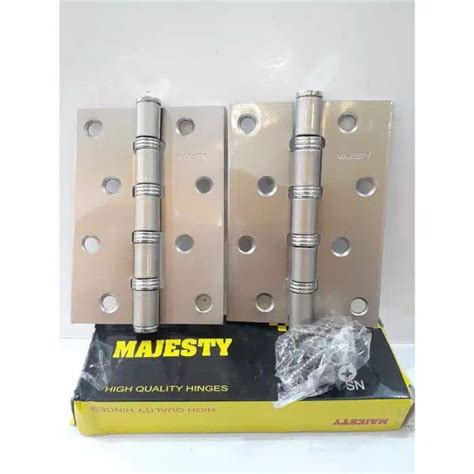 Jual Engsel Pintu Tebal Majesty Inch Engsel Tebal Silver Majesty