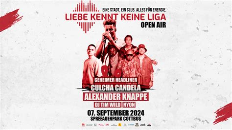 Liebe Kennt Keine Liga Open Air Cmt Cottbus Congress Messe Und