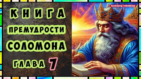 7 глава. Книга Премудрости Царя Соломона ⚖️ Аудио книга с иллюстрациями ...