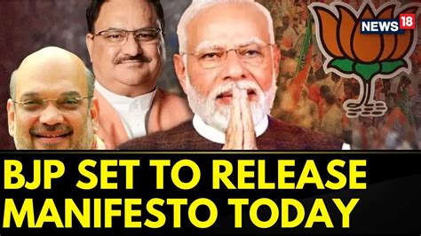 Bjp To Release Poll Manifesto Today Preps Underway At Party Hq In