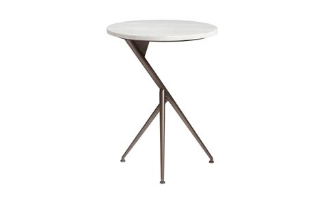 Oslo Round End Table Modern End Table Chervin Furniture Design