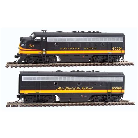 Walthers Mainline Ho F A B Set Northern Pacific W Dcc Sound Spring