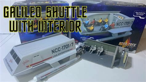 Galileo Shuttle With Interior And Parts Pack Double Unboxing