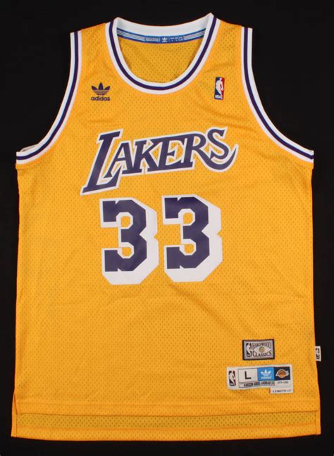 Kareem Abdul-Jabbar Signed Lakers Jersey (Beckett COA) | Pristine Auction