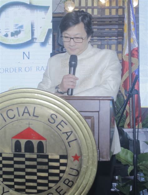 Dino First Recipient Of Order Of Rajah Tupas Award Cebu City • News