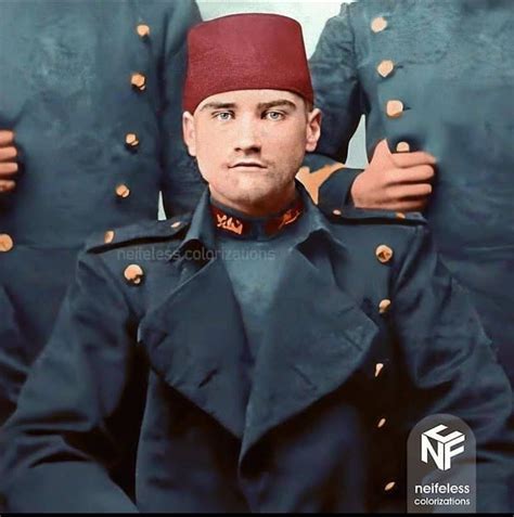 Military School Student Mustafa Kemal Afterwards He Will Become The