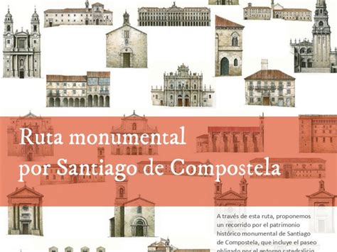 Folleto Ruta Monumental De Santiago De Compostela Publicaciones Web