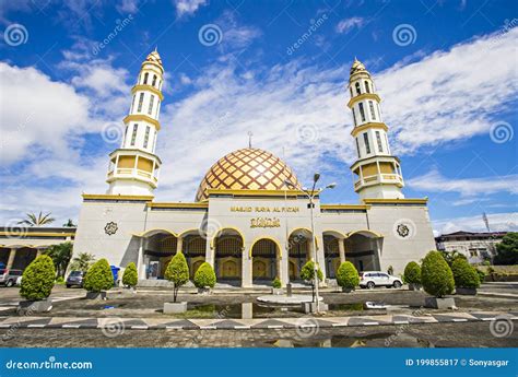 Al-Fatah Mosque, the Great Mosque of Ambon City, Indonesia. the Biggest ...