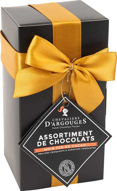 Chevaliers D Argouges Assortiment De Chocolats Noir Ballotin