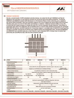 Marvell 88SE9220/9230/9235/9215 / marvell-88se9220-9230-9235-9215.pdf ...