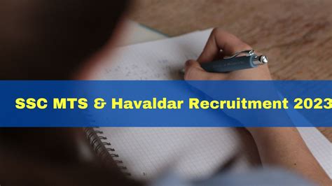 Ssc Mts And Havaldar Recruitment 2023 Check Out Final List Of 1773