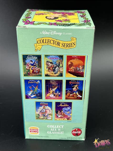 1994 The Jungle Book Collectors Series, Burger King Glass