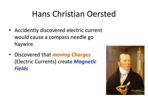 PPT - Hans Christian Oersted PowerPoint Presentation, free download - ID:6177368